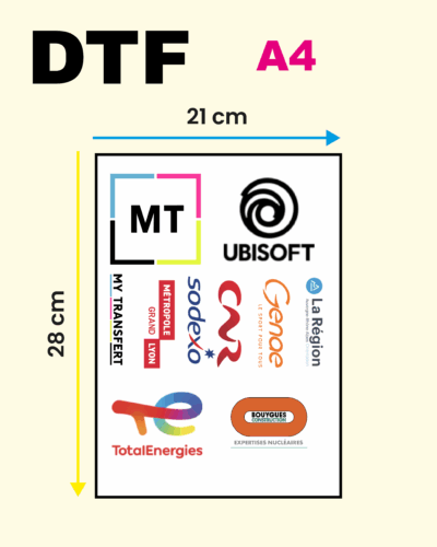 Impression DTF A4